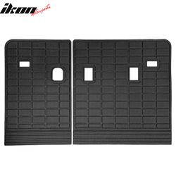 Fits 2020-2025 Kia Telluride Backrest Mats All Weather Rear Seat Back Cover 2PCS TPE