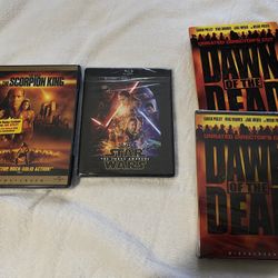 Blu-ray and Regular DVD NEW $10 Each