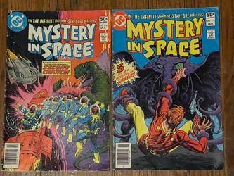 Mysteries In Space Issues 114 & 115 DC Comics 1980