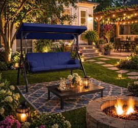 Brand new patio outdoor swing