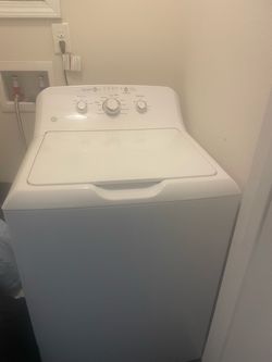 GE WASHING MACHINE (5 months old)  - Receipt available w/Warranty)