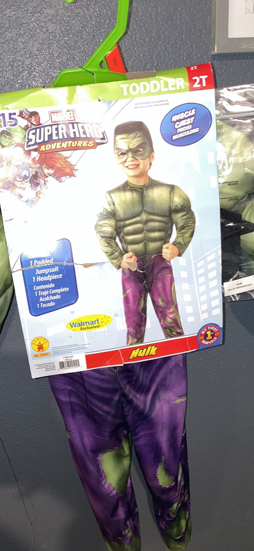 Incredible Hulk Toddler Halloween Costume 