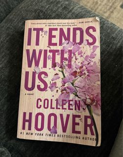 It ends with us book /// Libro