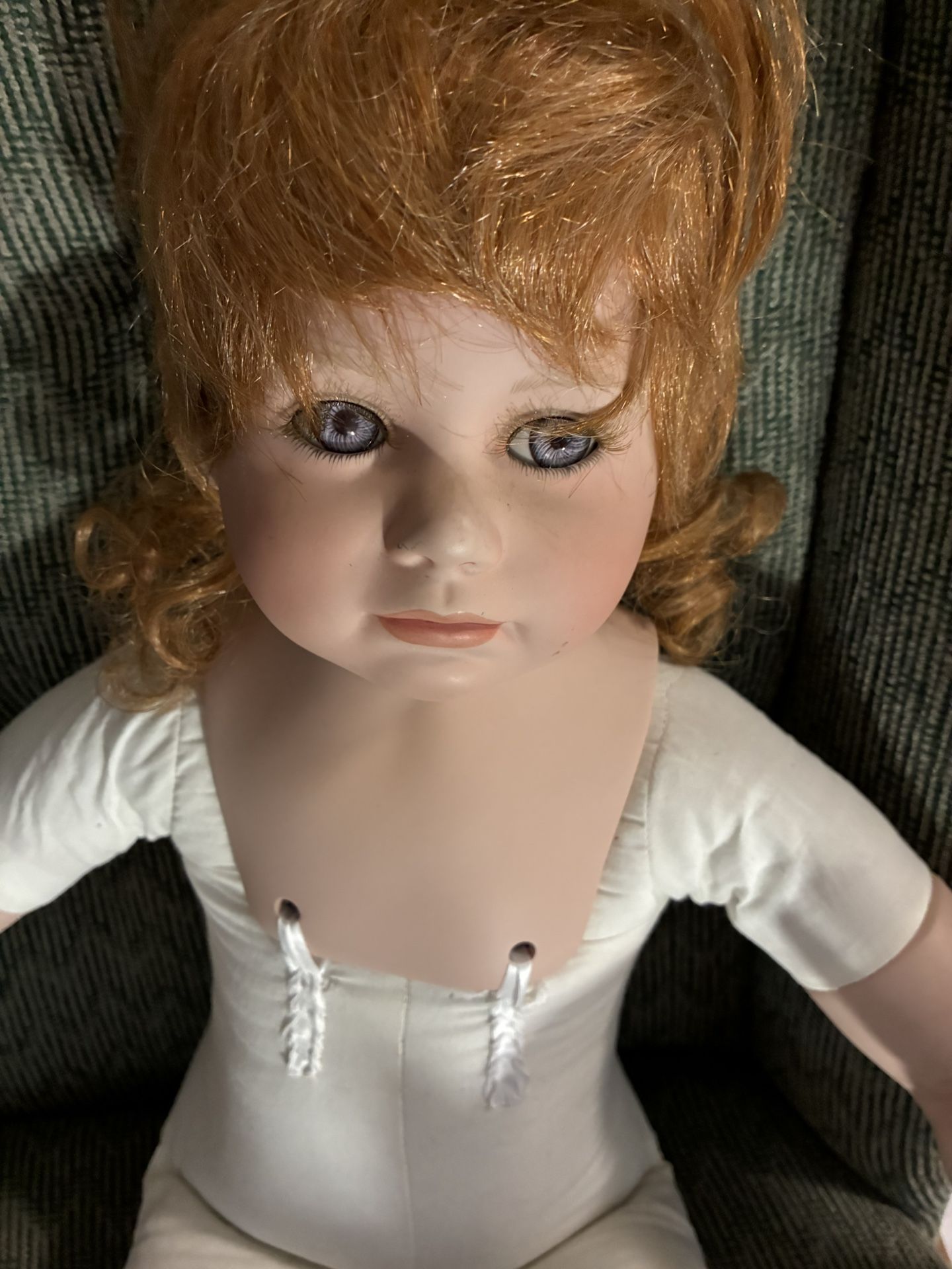 Vintage Thelma Resch Porcelain Doll