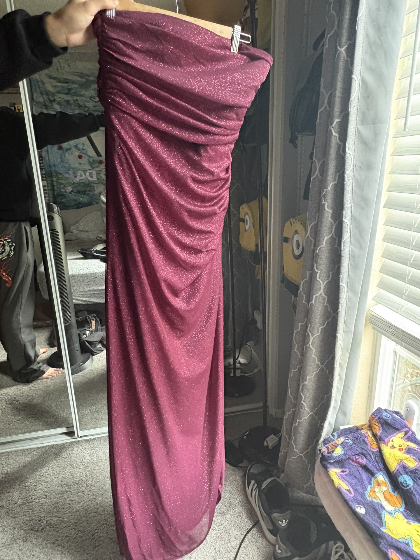Maroon Prom Dress