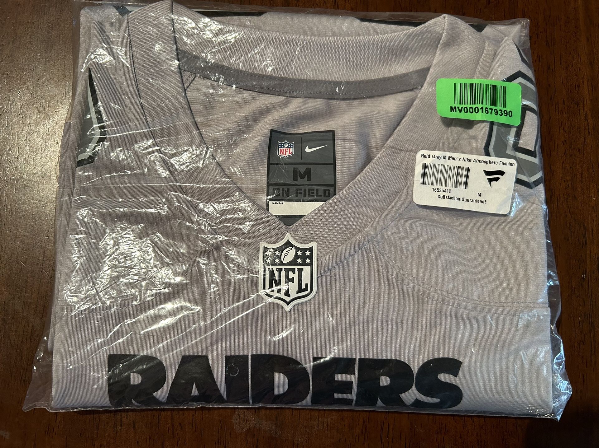 Darren Waller Las Vegas Raiders Nike Atmosphere Fashion Game Jersey Size M