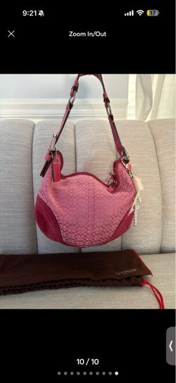 Coach pink y2k bag
