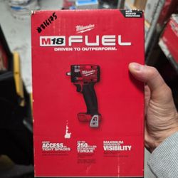 Milwaukee
M18 FUEL GEN-3 18V Lithium-Ion Brushless Cordless 3/8 in. Compact Impact Wrench with Friction Ring (Tool-Only)