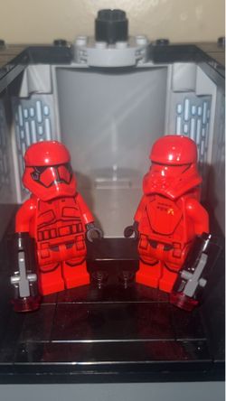Lego Star Wars Sith Trooper & Jet Trooper Minifigures From Set 75256