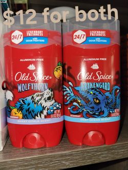 Old Spice Wolfthorn & Krakengard Deodorant Bundle