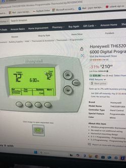 Thermostat Programable  Honeywell 
