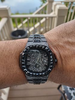 Flooded Out Black Diamond Watch