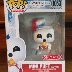 MINI PUFT ZAPPED (ONLY ATT TARGET (GHOSTBUSTERS AFTERLIFE MOVIES FUNKO POP