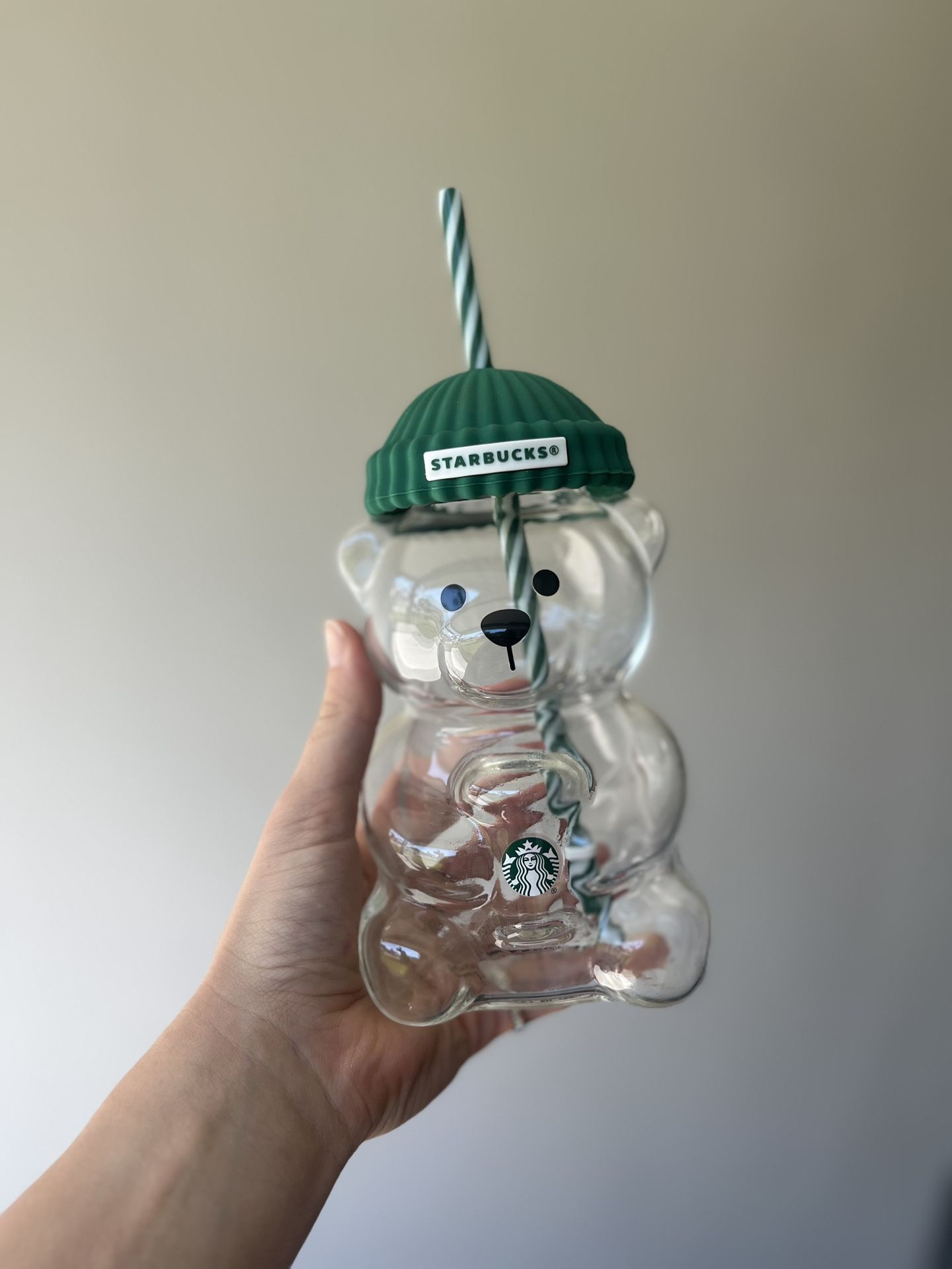 Starbucks Glass Bear Tumbler Cup - Limited Edition!