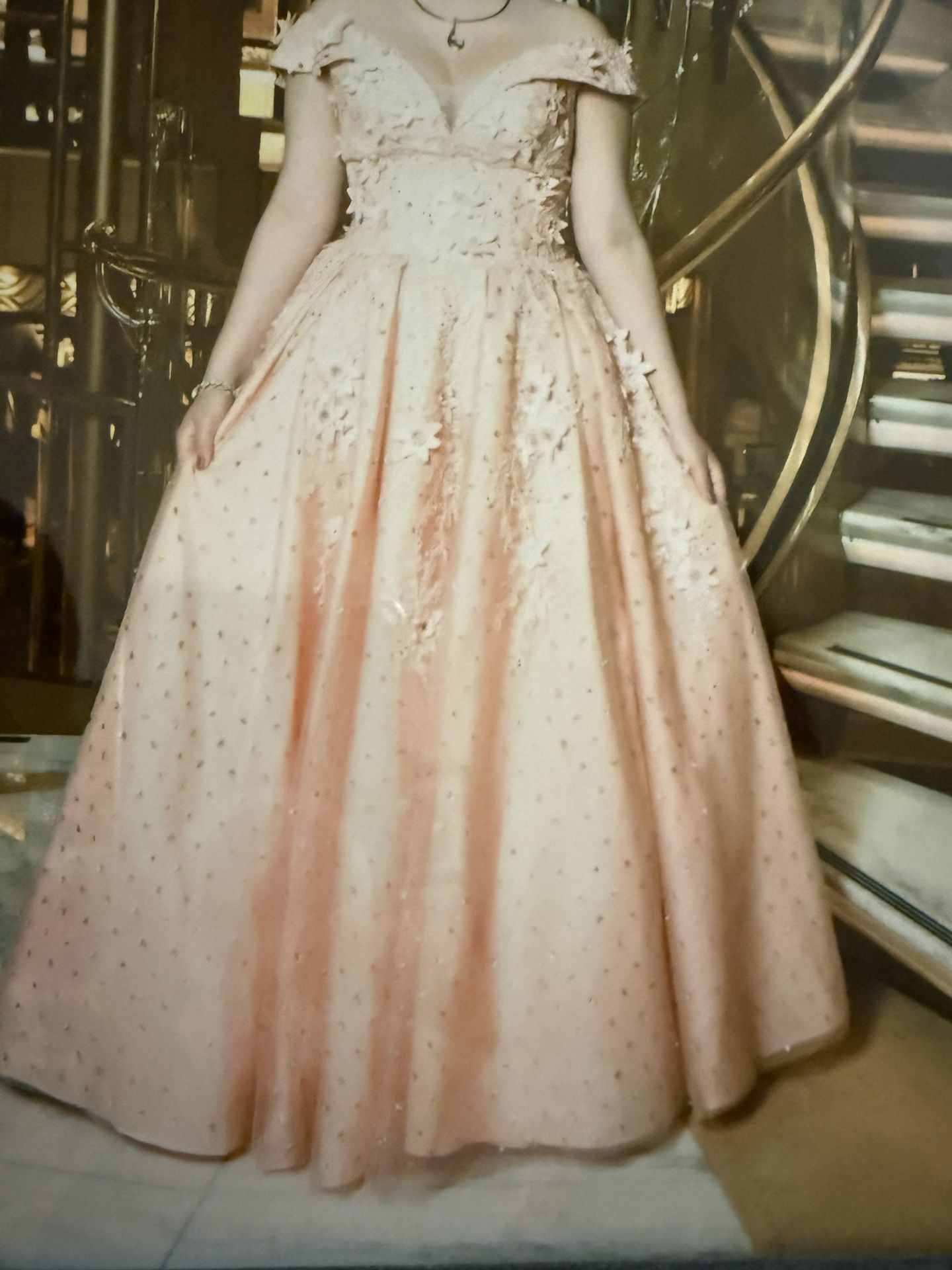 Medium Size Quinceañera Dress