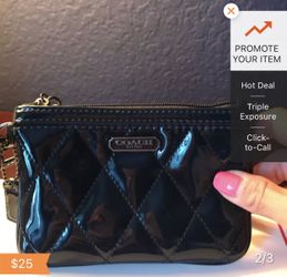 Coach wristlet, small