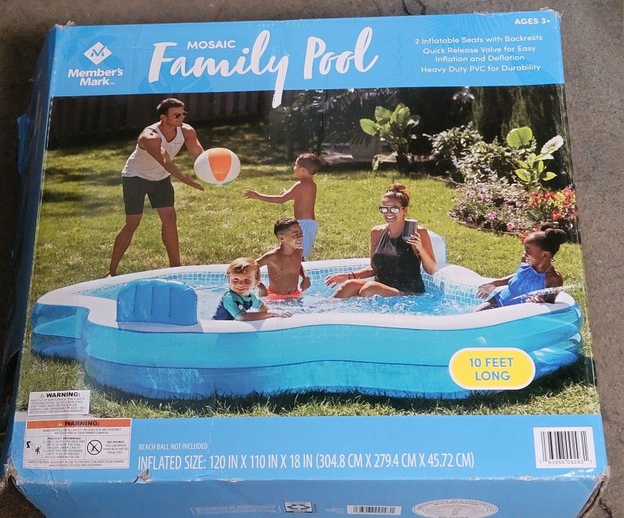 10' X 9' Swimming Pool