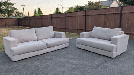 Arhaus 2 piece sofa