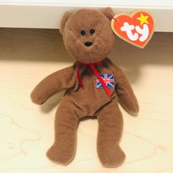 TY Collectible: Brittania The Bear With Tag