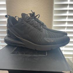 Nike Air Max 270 Triple Black Size 12 