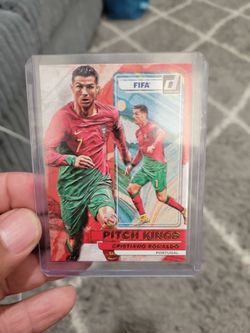 Cristano Ronaldo Donruss pitch kings soccer ⚽️  card