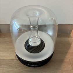 Harman Kardon Aura Studio Bluetooth Speaker (No Cord, Light Wear) — Great Deal!