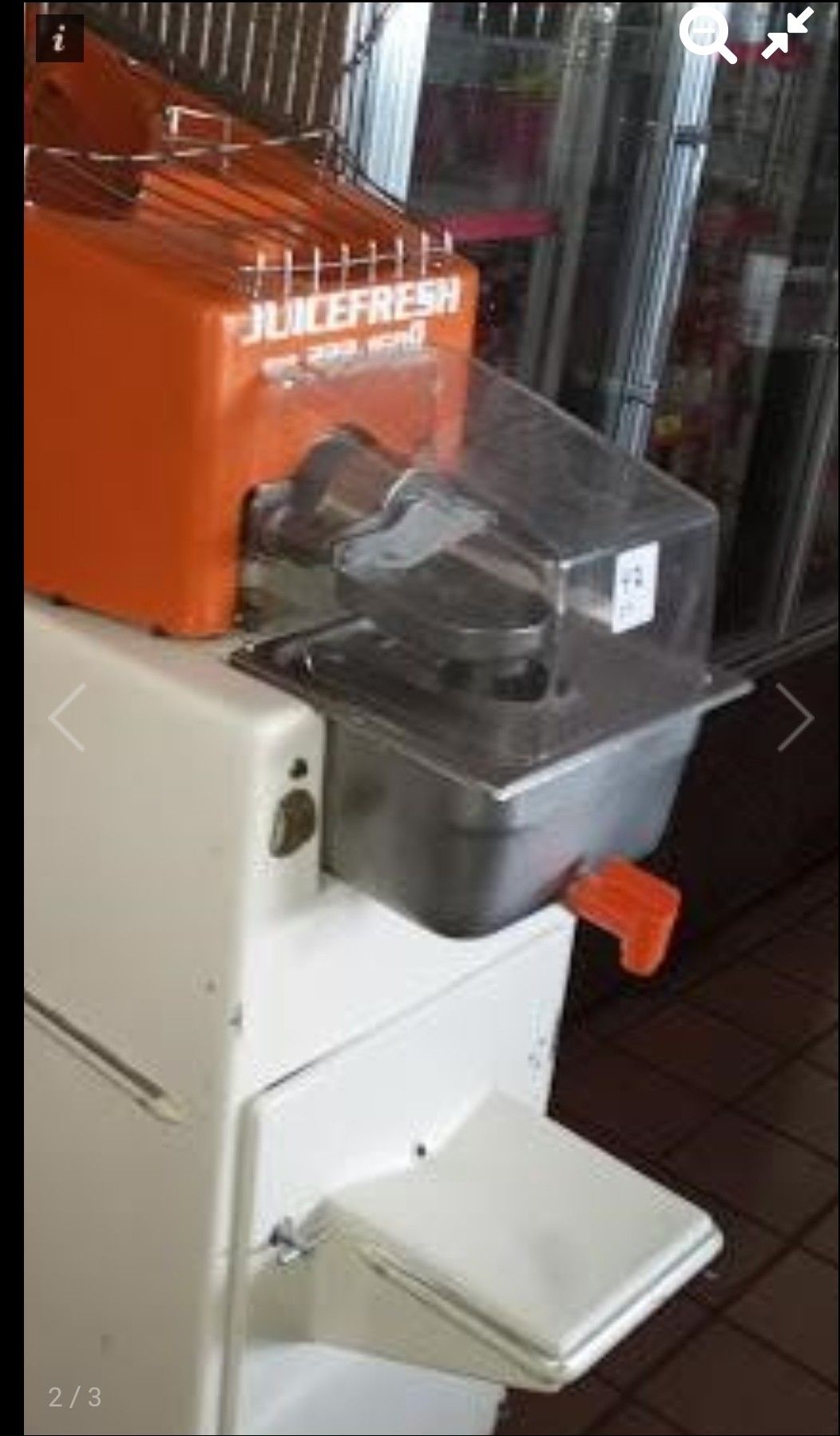 Orange juice machine