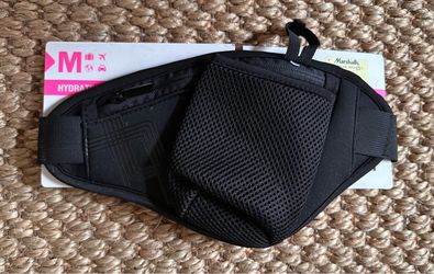 NWT Mytagalongs Hydrate Running Belt Waist Band – Black (Style 218001)