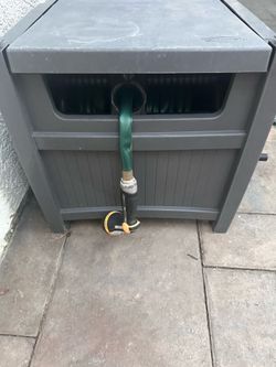 Hose Box w/50 foot hose and nozzle