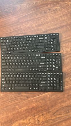 Sony VAIO laptop replacement keyboard with a US layout.