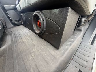 Subs w/box for crew cab