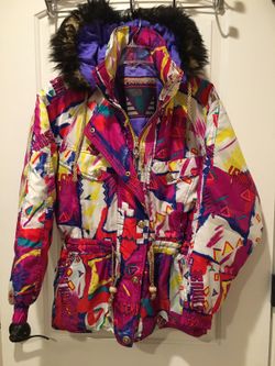 Down Jacket with hoodie size M