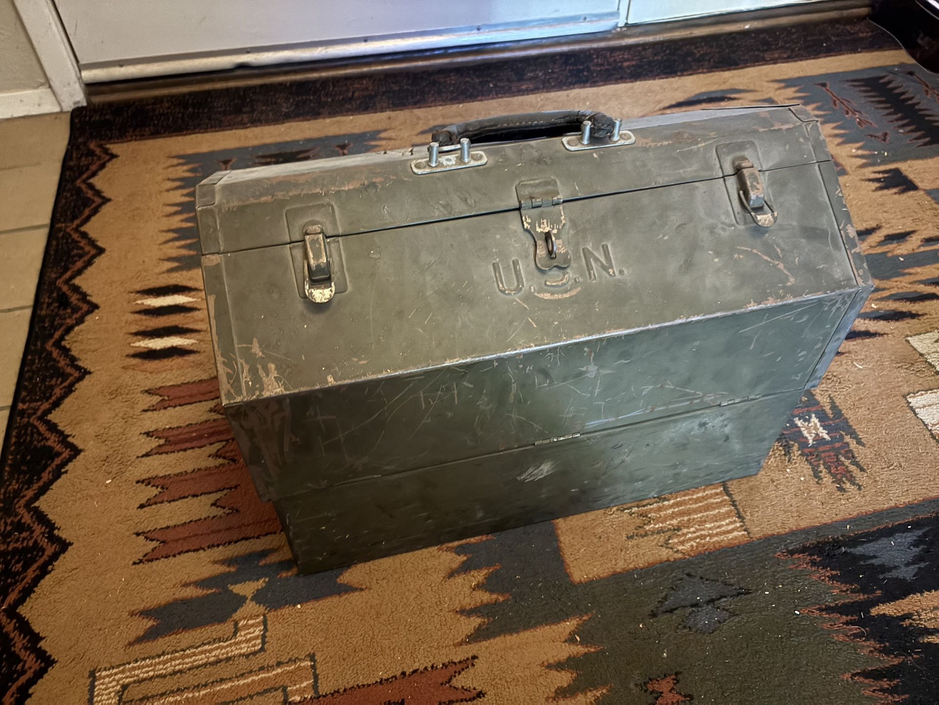Kennedy WWII Navy Tool Box