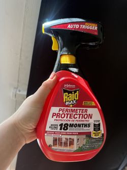 New Raid Max Perimeter Protection Insect Control Spray 30 oz