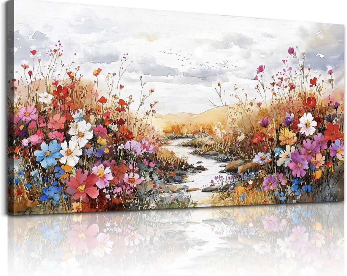 Wildflower Plants Painting