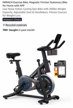 MERACH Magnetic Stationary Indoor Cycling Bike