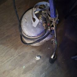 Propane Torch And Tank