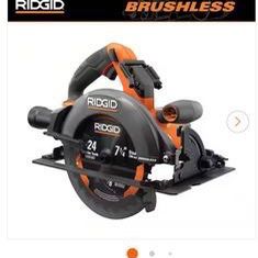 RIDGID 18V Brushless Cordless 7-1/4 in. Circular Saw(Tool Only)