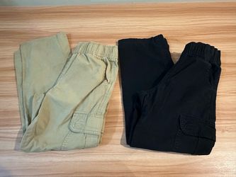 Cargo Jogger Pants Bundle – Khaki and Black (8)