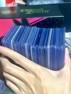 75 Used Card Toploaders