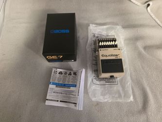 Boss GE-7 7 band equalizer EQ pedal