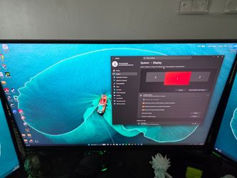Two LG UltraGear Gaming Monitors both capable of running 165hz