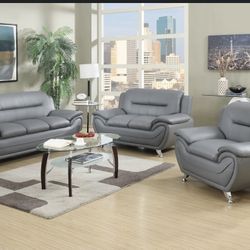 Sofa And Loveseat And Chair 