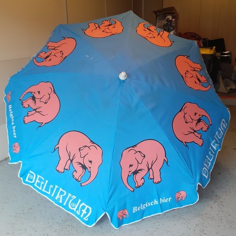 delirium tremens patio umbrella Delirium Tremens Beach Umbrella for Sale in Des Plaines, IL