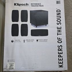 Klipsch Black Reference Theater Pack 5.1 Sound System