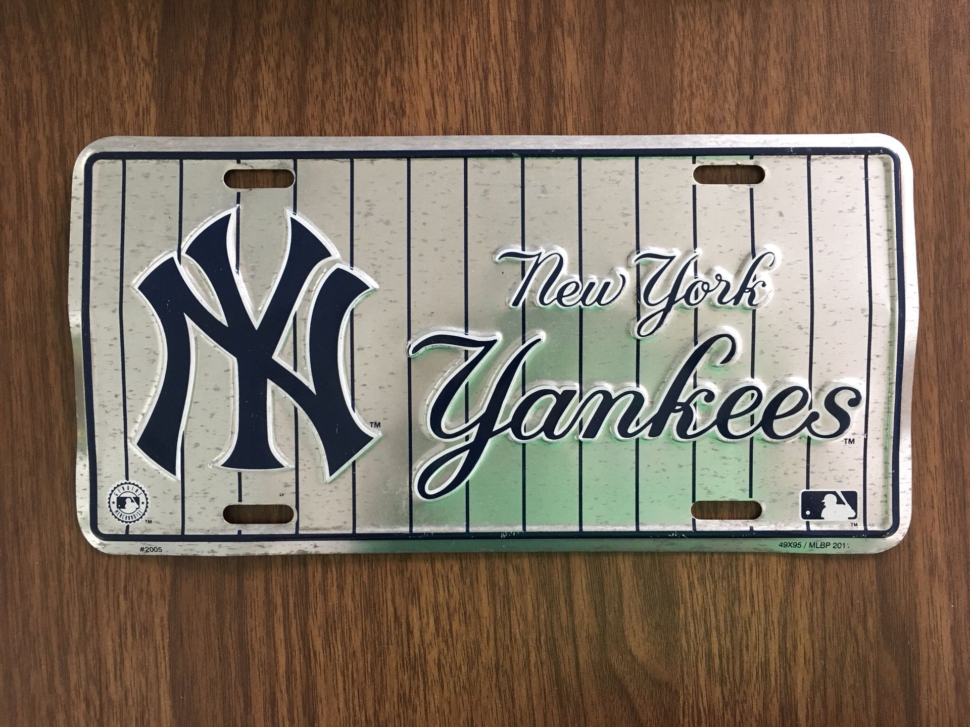 New York Yankees MLB License Plate car truck tag baseball