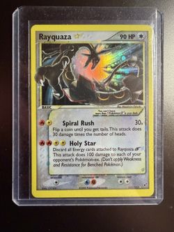 Gold Star Rayquazza