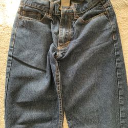 Men or Big Boys’ Blue Jeans 28”Wx30”L