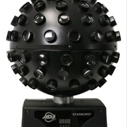 American DJ ADJ Starburst LED Sphere Multi Color Shooting Beam Lighting Effect