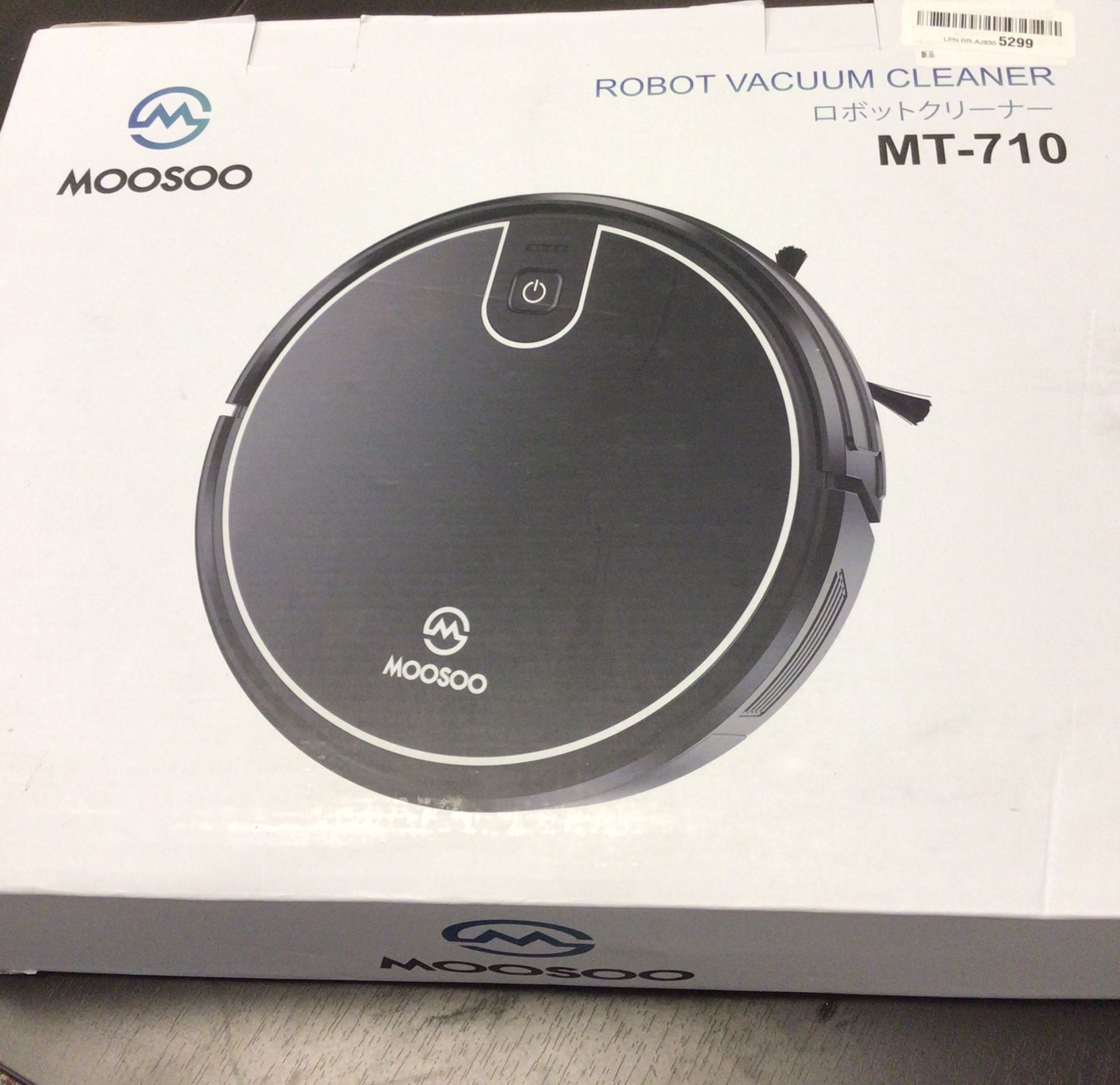 Moosoo MT-710 Automatic Smart Robot Vacuum Cleaner Slim Support Alexa & Google